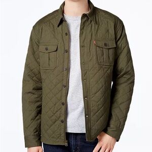 LEVI’s Men’s Quilted Shirt Jacket